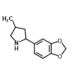 CAS#: 603068-46-8, 2-(1,3-Benzodioxol-5-yl)-4-methylpyrrolidine