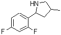CAS 登录号：603069-10-9， 2-(2,4-二氟苯基)-4-甲基吡咯烷