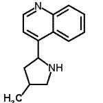 CAS#: 603090-05-7, 4-(4-Methyl-2-pyrrolidinyl)quinoline
