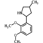 CAS#: 603090-09-1, 2-(2,3-Dimethoxyphenyl)-4-methylpyrrolidine