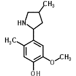 CAS#: 603090-15-9, 2-Methoxy-5-methyl-4-(4-methyl-2-pyrrolidinyl)phenol