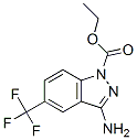 CAS 登录号：60330-12-3， 3-氨基-5-(三氟甲基)-1H-吲唑-1-羧酸乙酯