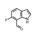CAS#: 603309-90-6, 6-Fluoro-1H-indole-7-carbaldehyde