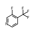 CAS#: 603310-20-9, 3-Fluoro-4-(trifluoromethyl)pyridine