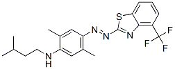 CAS#: 60388-23-0, N-Isopentyl-4-[[4-(Trifluoromethyl)Benzothiazol-2-Yl]Azo]-2,5-Xylidine
