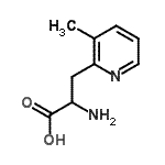 CAS 登录号：603941-01-1， 3-(3-甲基-2-吡啶基)丙氨酸