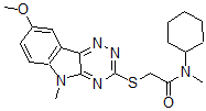 CAS#: 603947-58-6, N-Cyclohexyl-2-[(8-Methoxy-5-Methyl-5H-1,2,4-Triazino[5,6-b]Indol-3-Yl)Thio]-N-Methyl-Acetamide