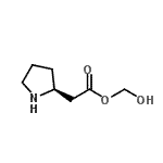 CAS#: 603956-68-9, Hydroxymethyl (2S)-2-pyrrolidinylacetate