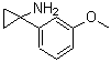 CAS 登录号：604799-95-3， 1-(3-甲氧基苯基)环丙胺