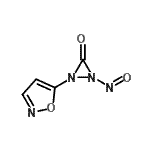 CAS#: 60513-65-7, 1-Nitroso-2-(1,2-oxazol-5-yl)-3-diaziridinone