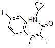 CAS#: 60548-43-8, (Z)-N-Cyclopropyl-alpha,beta-Dimethyl-4-Fluorocinnamamide