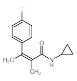 CAS#: 60548-44-9, (Z)-4-Chloro-N-Cyclopropyl-alpha,beta-Dimethylcinnamamide