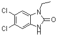 CAS#: 60563-36-2, 5,6-Dichloro-1-Ethyl-1,3-Dihydro-2H-Benzimidazol-2-One