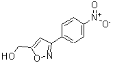 CAS 登录号：605663-76-1， [3-(4-硝基苯基)-1,2-恶唑-5-基]甲醇