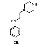 CAS 登录号：605666-91-9， 4-甲基-N-[2-(1-哌嗪基)乙基]苯胺