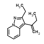 CAS#: 605673-32-3, 3-(1-Buten-2-yl)-2-ethylpyrazolo[1,5-a]pyridine
