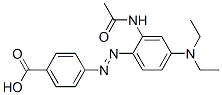CAS#: 60568-54-9, 4-[[2-Acetamido-4-(Diethylamino)Phenyl]Azo]Benzoic Acid