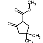 CAS 登录号：60585-44-6， 甲基4,4-二甲基-2-氧代环戊烷羧酸酯