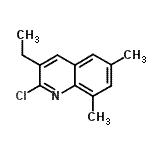 CAS#: 606091-79-6, 2-Chloro-3-ethyl-6,8-dimethylquinoline