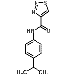 CAS#: 606101-95-5, N-(4-Isopropylphenyl)-1,2,3-thiadiazole-4-carboxamide