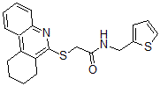 CAS#: 606108-57-0, 2-[(7,8,9,10-Tetrahydro-6-Phenanthridinyl)Thio]-N-(2-Thienylmethyl)-Acetamide