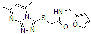 CAS#: 606121-05-5, 2-[(5,7-Dimethyl-1,2,4-Triazolo[4,3-a]Pyrimidin-3-Yl)Thio]-N-(Furan-2-Ylmethyl)-Acetamide