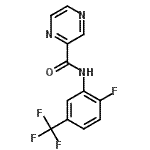 CAS#: 606132-13-2, N-[2-Fluoro-5-(trifluoromethyl)phenyl]-2-pyrazinecarboxamide
