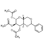 CAS#: 60618-81-7, 1,2,3-Tri-O-Acetyl-4,6-O-Benzylidene-beta-D-Glucopyranose