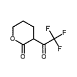 CAS 登录号：606491-90-1， 3-(三氟乙酰基)四氢-2H-吡喃-2-酮
