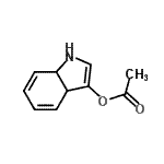 CAS#: 606492-37-9, 3a,7a-Dihydro-1H-indol-3-yl acetate