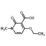 CAS#: 606492-97-1, 4-Ethoxy-1-methyl-2-oxo-1,2-dihydro-3-pyridinecarboxylic acid