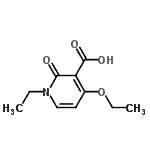 CAS#: 606494-33-1, 4-Ethoxy-1-ethyl-2-oxo-1,2-dihydro-3-pyridinecarboxylic acid