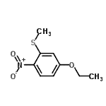 CAS#: 60658-35-7, 4-Ethoxy-2-(Methylsulfanyl)-1-Nitrobenzene