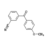 CAS#: 60694-67-9, 3-(4-Methoxybenzoyl)Benzonitrile