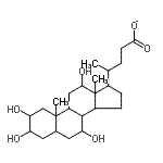CAS#: 60696-60-8, 2,3,7,12-Tetrahydroxycholan-24-Oate