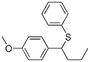 CAS#: 60702-17-2, 1-Methoxy-4-[1-(Phenylthio)Butyl]Benzene