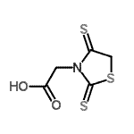 CAS#: 60708-79-4, (2,4-Dithioxo-1,3-Thiazolidin-3-Yl)Acetic Acid