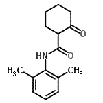 CAS 登录号：607377-87-7， N-(2,6-二甲基苯基)-2-氧代环己烷甲酰胺