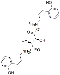CAS#: 60763-48-6, (S)-[[2-(Hydroxyphenyl)-1-Methyl]Ethyl]Ammonium [R-(R*,R*)]-Tartrate