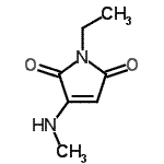 CAS#: 607692-32-0, 1-Ethyl-3-(methylamino)-1H-pyrrole-2,5-dione