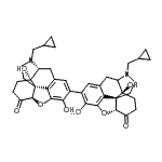 CAS#: 607732-61-6, (5alpha)-17-(Cyclopropylmethyl)-2-[(5alpha)-17-(cyclopropylmethyl)-3,14-dihydroxy-6-oxo-4,5-epoxymorphinan-2-yl]-3,14-dihydroxy-4,5-epoxymorphinan-6-one