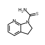 CAS#: 60782-38-9, 2,3-Dihydro-1H-Pyrrolo[2,3-b]Pyridine-1-Carbothioamide