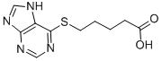CAS#: 608-12-8, 5-(1H-Purin-6-ylthio)pentanoic acid