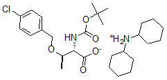 CAS 登录号：60803-72-7， 叔丁氧羰基-O-4-氯苄基-L-苏氨酸二环己基铵盐