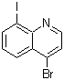 CAS#: 608143-12-0, 4-Bromo-8-iodoquinoline