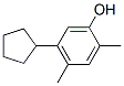 CAS#: 60834-69-7, 5-Cyclopentyl-2,4-Xylenol