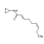 CAS#: 608514-55-2, (2E,6Z)-N-Cyclopropyl-2,6-nonadienamide