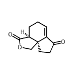 CAS#: 608534-85-6, (3aS,9aS)-4,5,9,9a-Tetrahydro-1H-indeno[3a,4-c]furan-1,6(8H)-dione