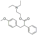 CAS 登录号：60883-72-9， 2-(二乙基氨基)乙基 3-(4-甲氧基苯基)-2-苯基丙酸酯