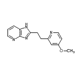 CAS#: 608880-48-4, 2-[2-(4-Methoxy-2-pyridinyl)ethyl]-3H-imidazo[4,5-b]pyridine